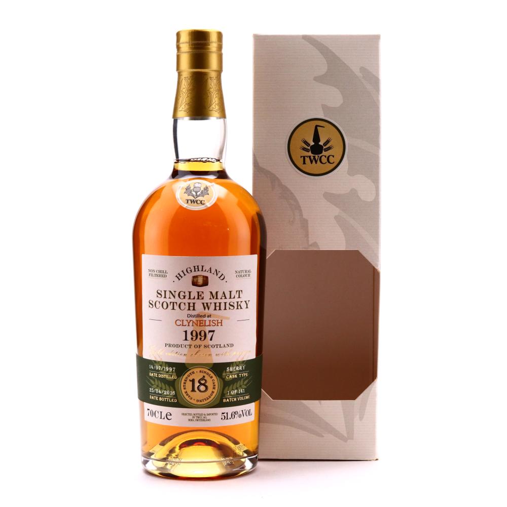Clynelish 1997 The Whisky Cask Company 18 Year Old
