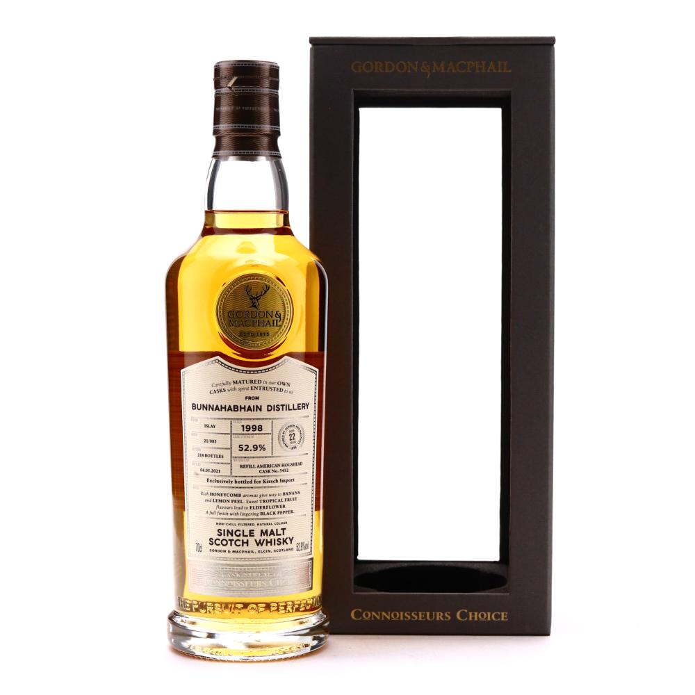 Bunnahabhain 1998 Gordon and MacPhail 22 Year Old Batch #21/085