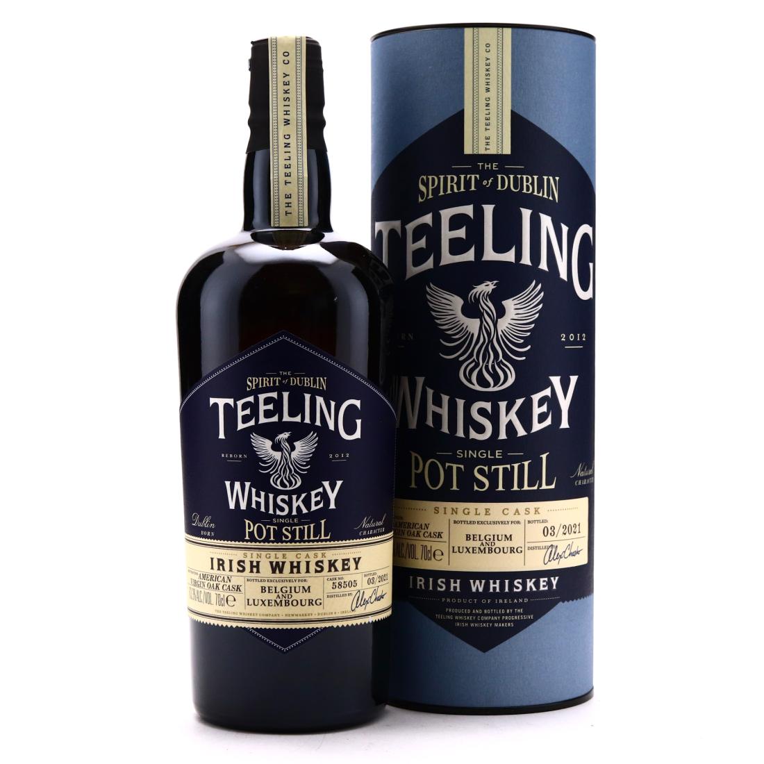 Teeling Single Cask Single Pot Still #58505 / Belgium & Luxembourg