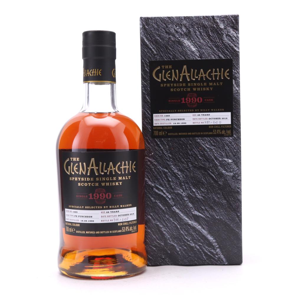 Glenallachie 1990 Single PX Cask 28 Year Old #1465