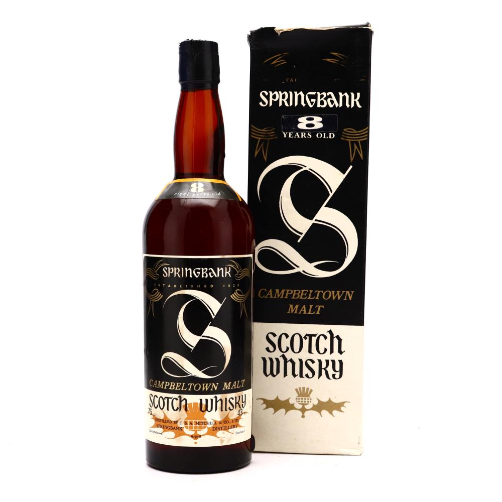 Springbank 8 Year Old 1960s