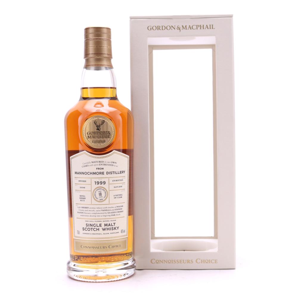 Mannochmore 1999 Gordon and MacPhail 18 Year Old Batch #18/048
