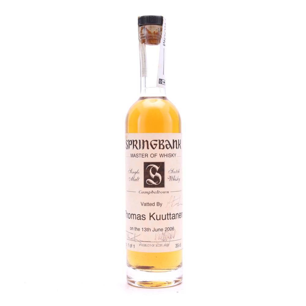 Springbank Master of Whisky 35cl / Thomas Kuutanen