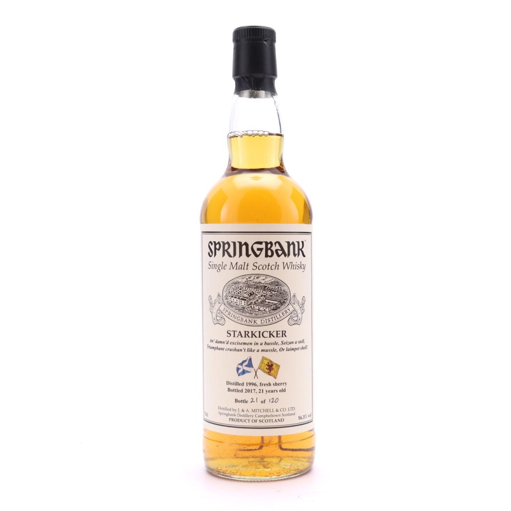 Springbank 1996 Single Cask 21 Year Old / Starkicker 56.3%