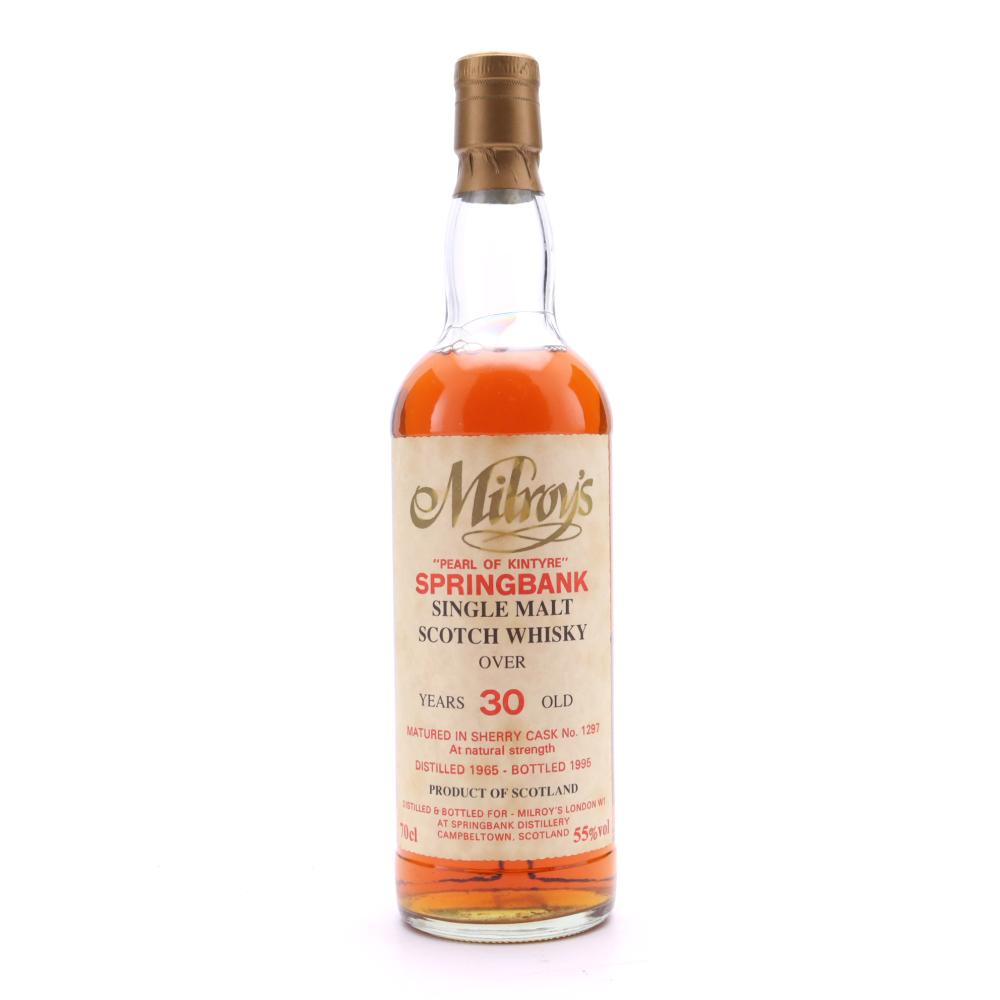Springbank 1965 Milroy's 30 Year Old