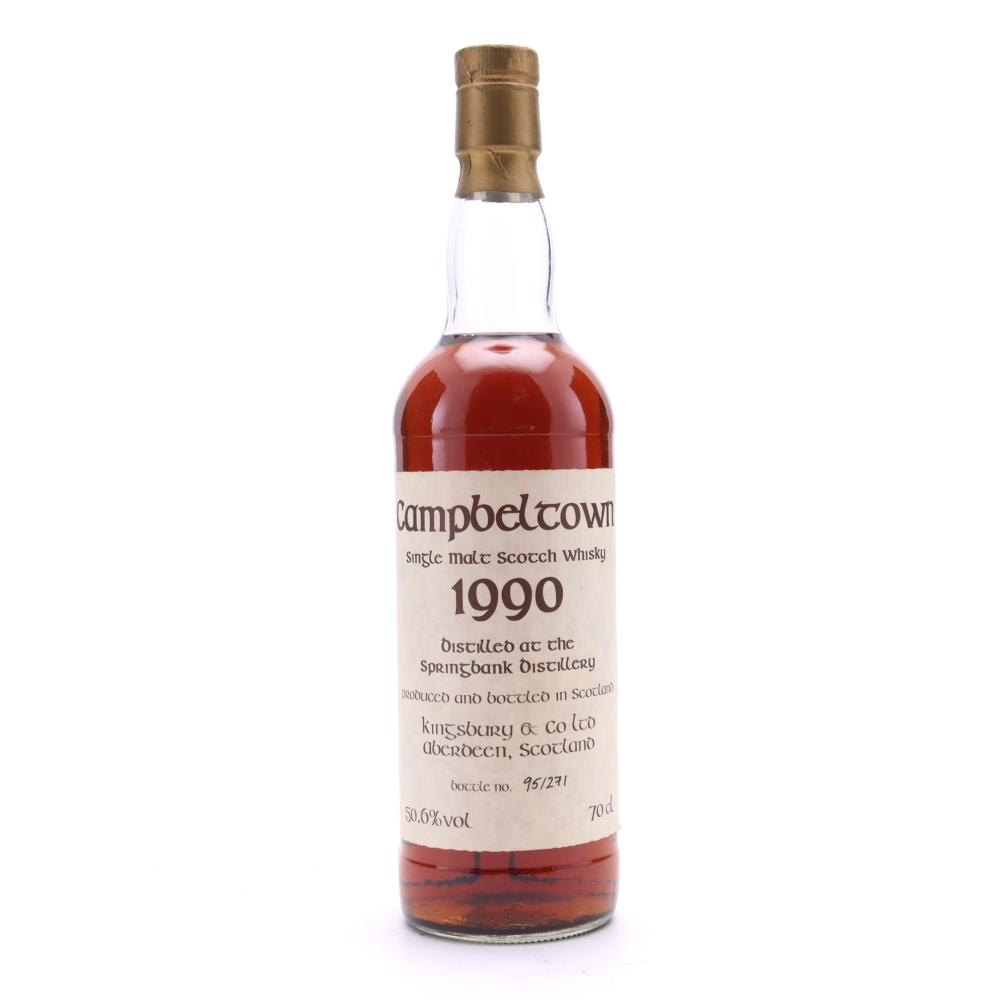 Springbank 1990 Kingsbury / Celtic Label