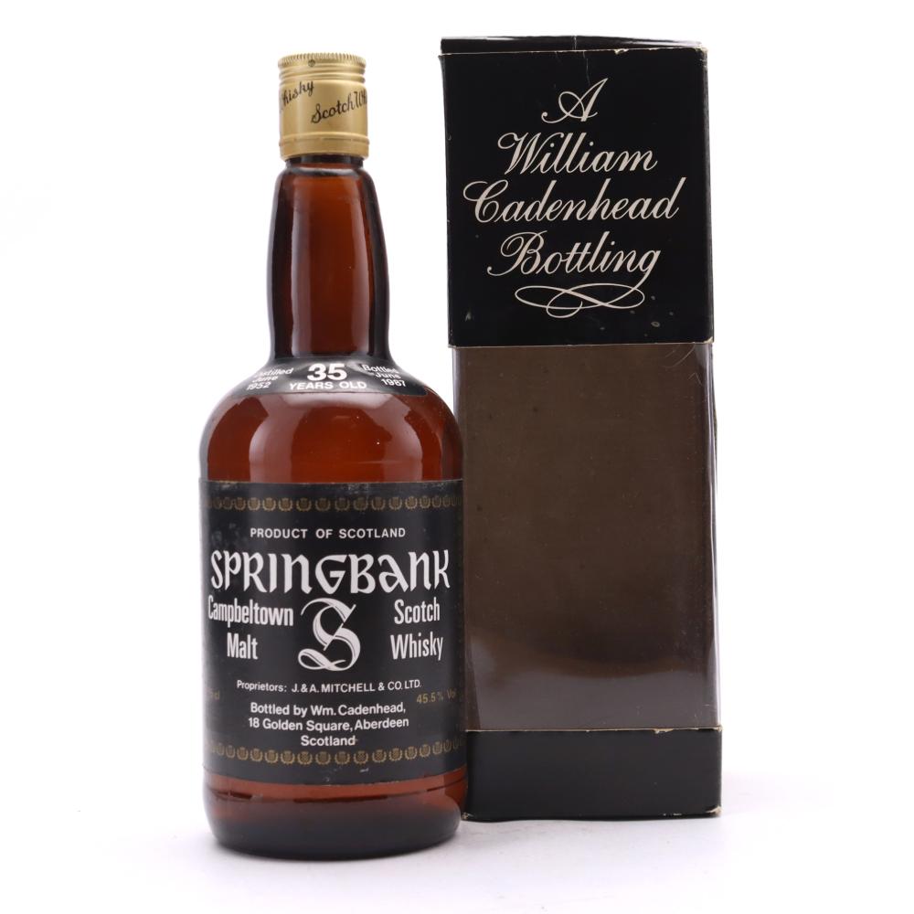Springbank 1952 Cadenhead's 35 Year Old