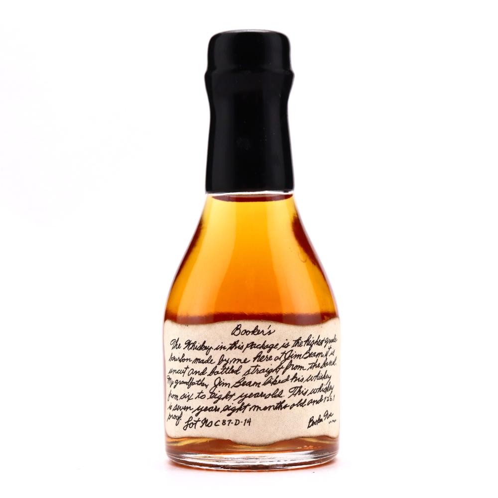Booker's 7 Year Old Kentucky Straight Bourbon #C87-D-14 Miniature