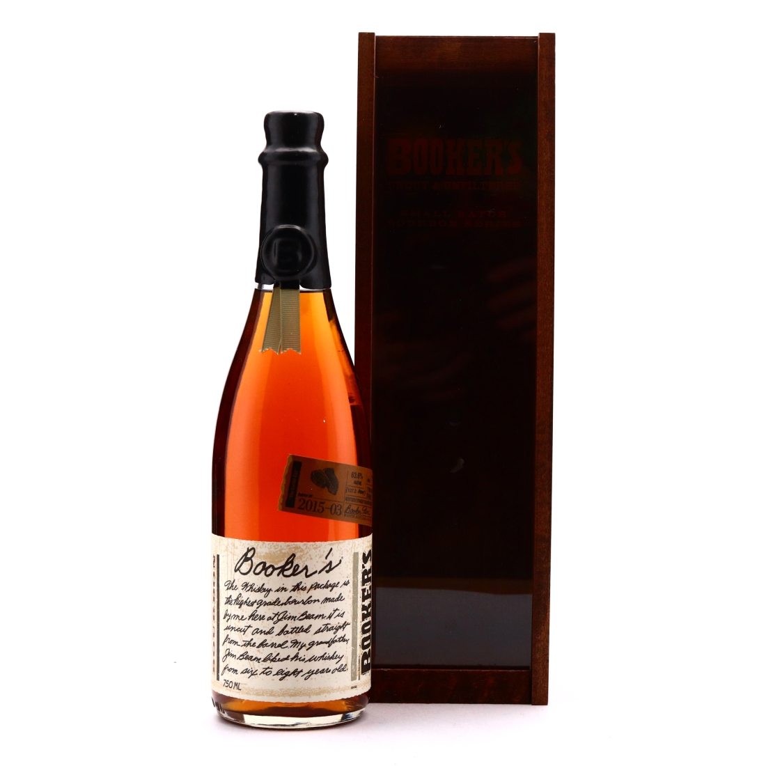 Booker's 7 Year Old Kentucky Straight Bourbon #2015-03