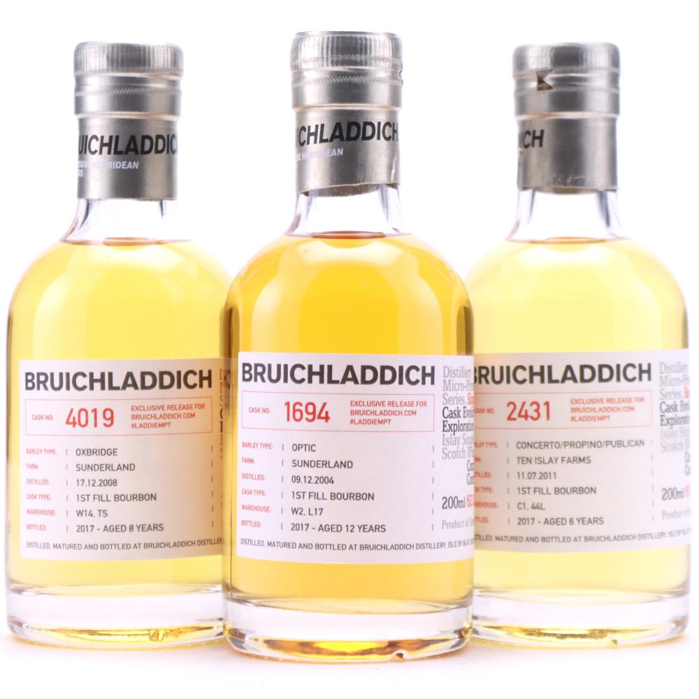 Bruichladdich Micro Provenance Tasting #7 3 x 20cl
