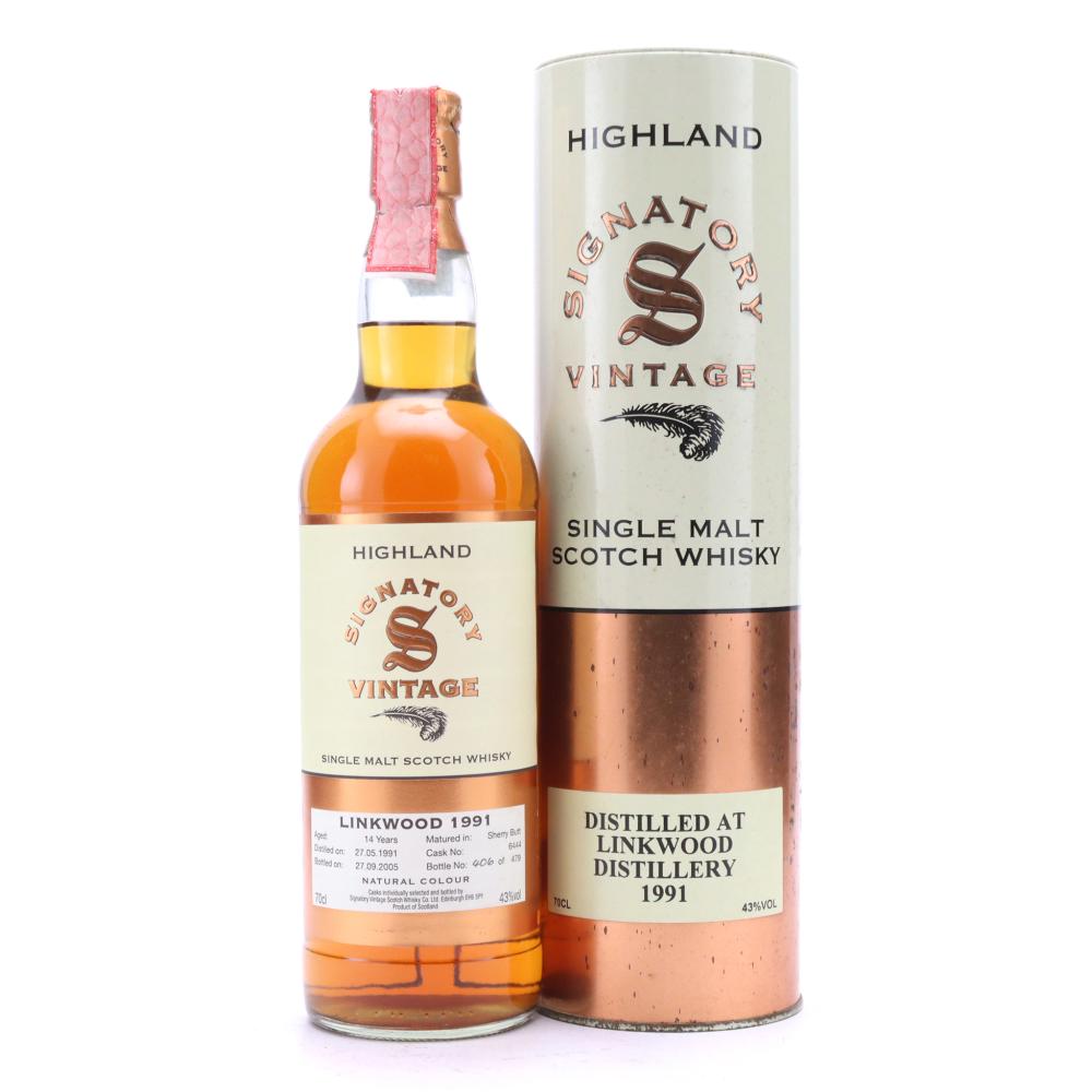 Linkwood 1991 Signatory Vintage 14 Year Old