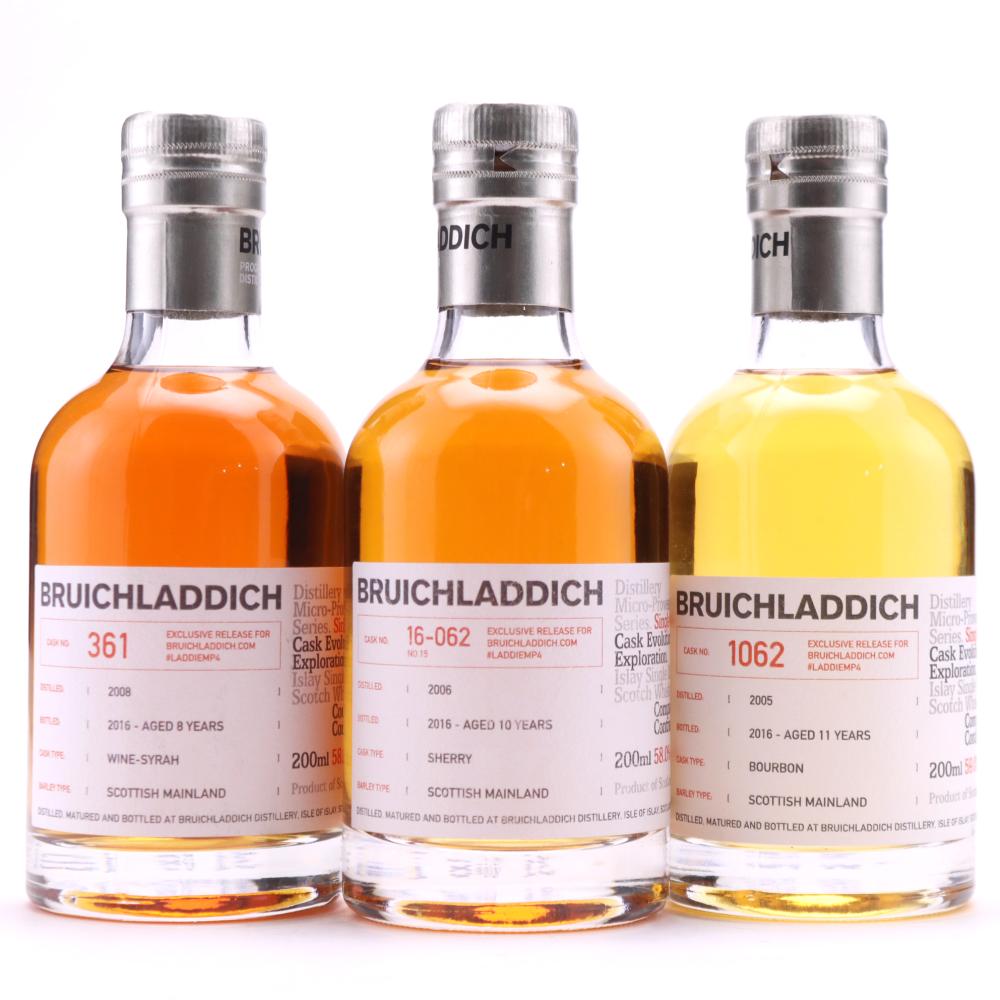 Bruichladdich Micro Provenance Tasting #4 3 x 20cl