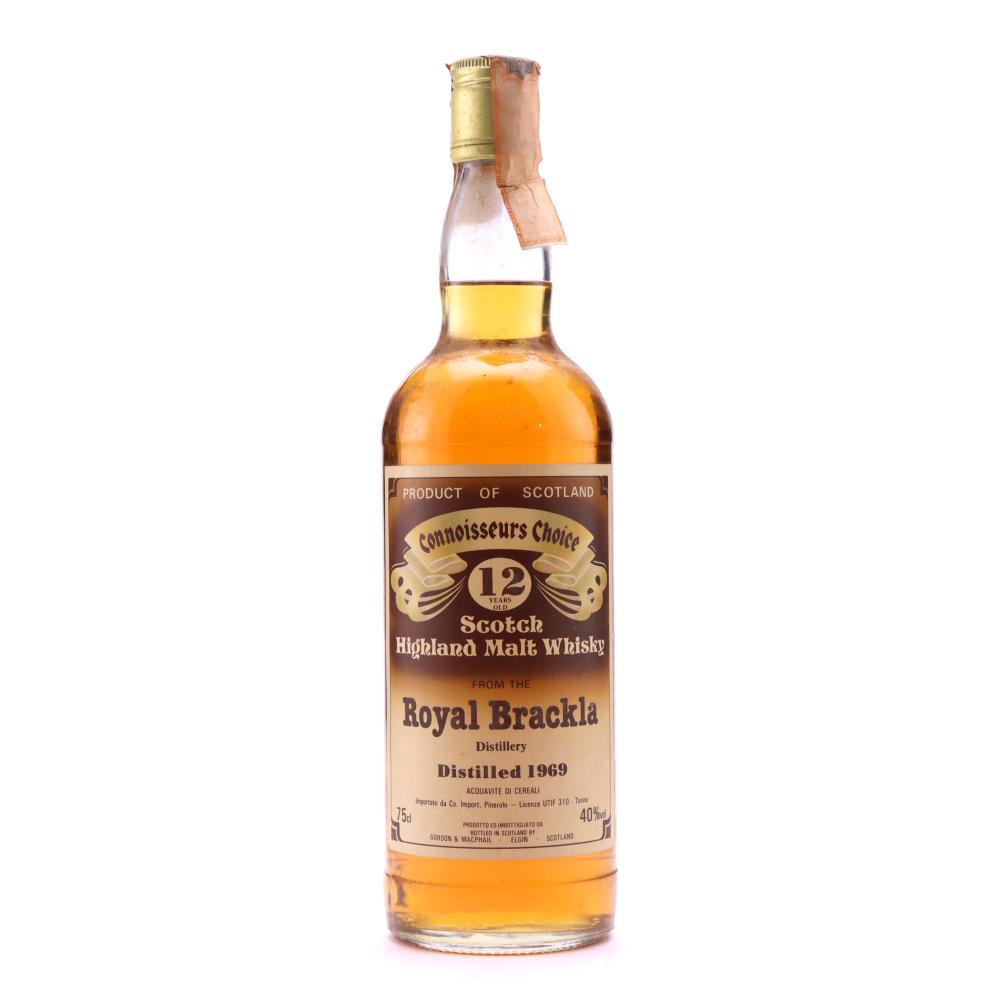 Royal Brackla 1969 Gordon and MacPhail 12 Year Old / Co. Pinerolo Import