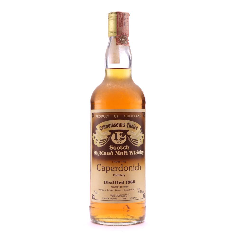 Caperdonich 1968 Gordon and MacPhail 12 Year Old / Co. Pinerolo Import