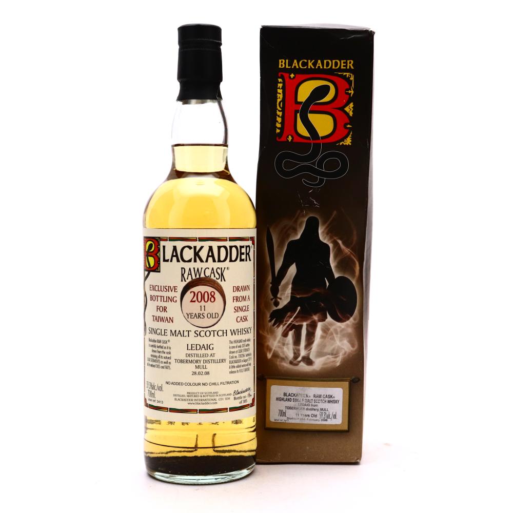 Ledaig 2008 Blackadder 11 Year Old Raw Cask / Taiwan