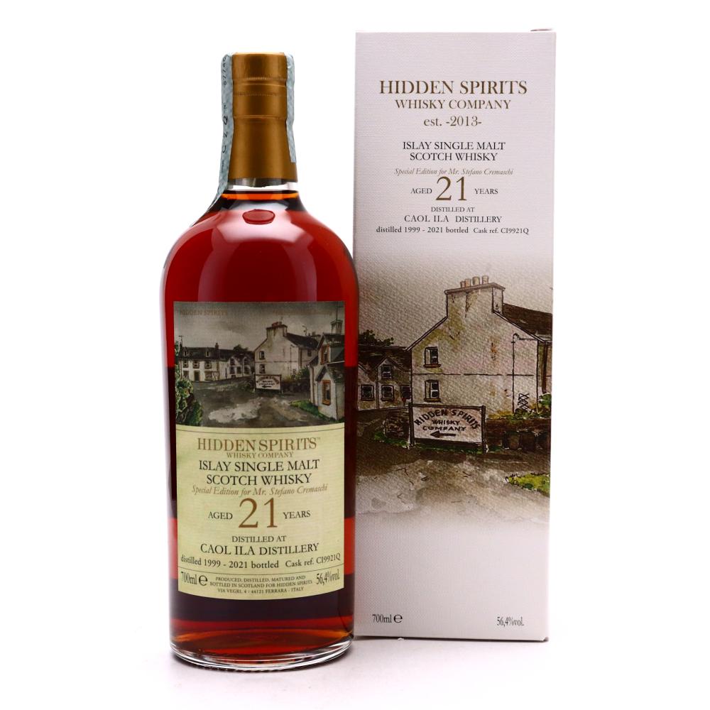 Caol Ila 1999 Hidden Spirits 21 Year Old Unpeated / Stefano Cremaschi