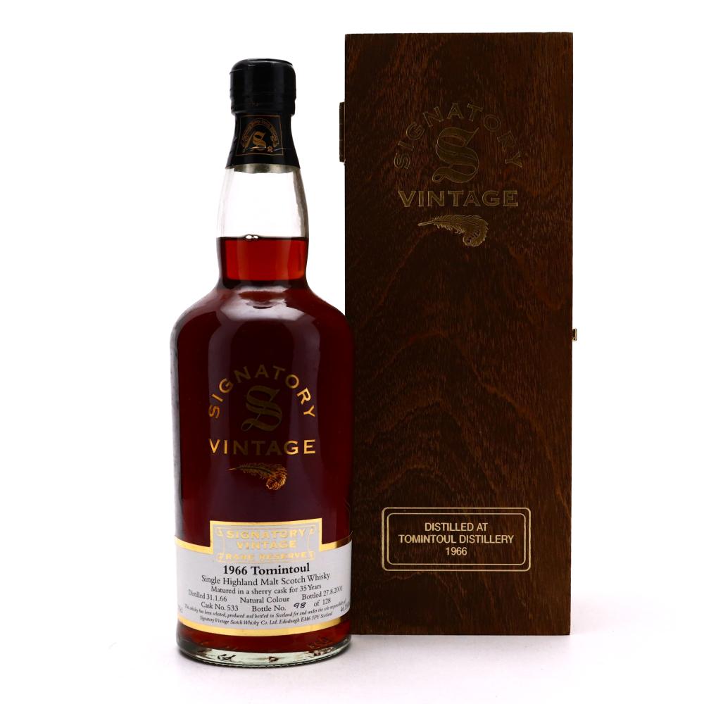 Tomintoul 1966 Signatory Vintage 35 Year Old Rare Reserve