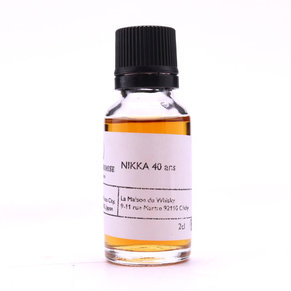 Nikka 40 Year Old Sample