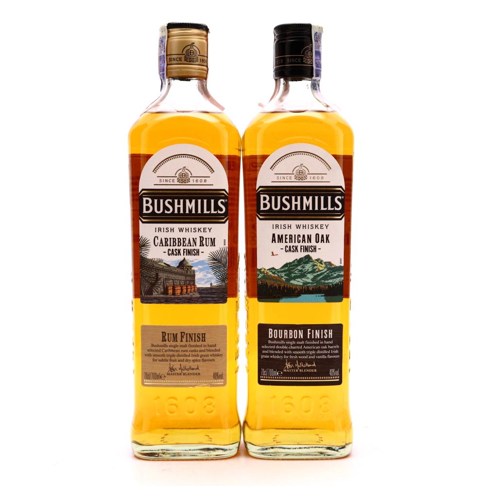 Bushmills Caribbean Rum & American Oak Finish 2 x 70cl