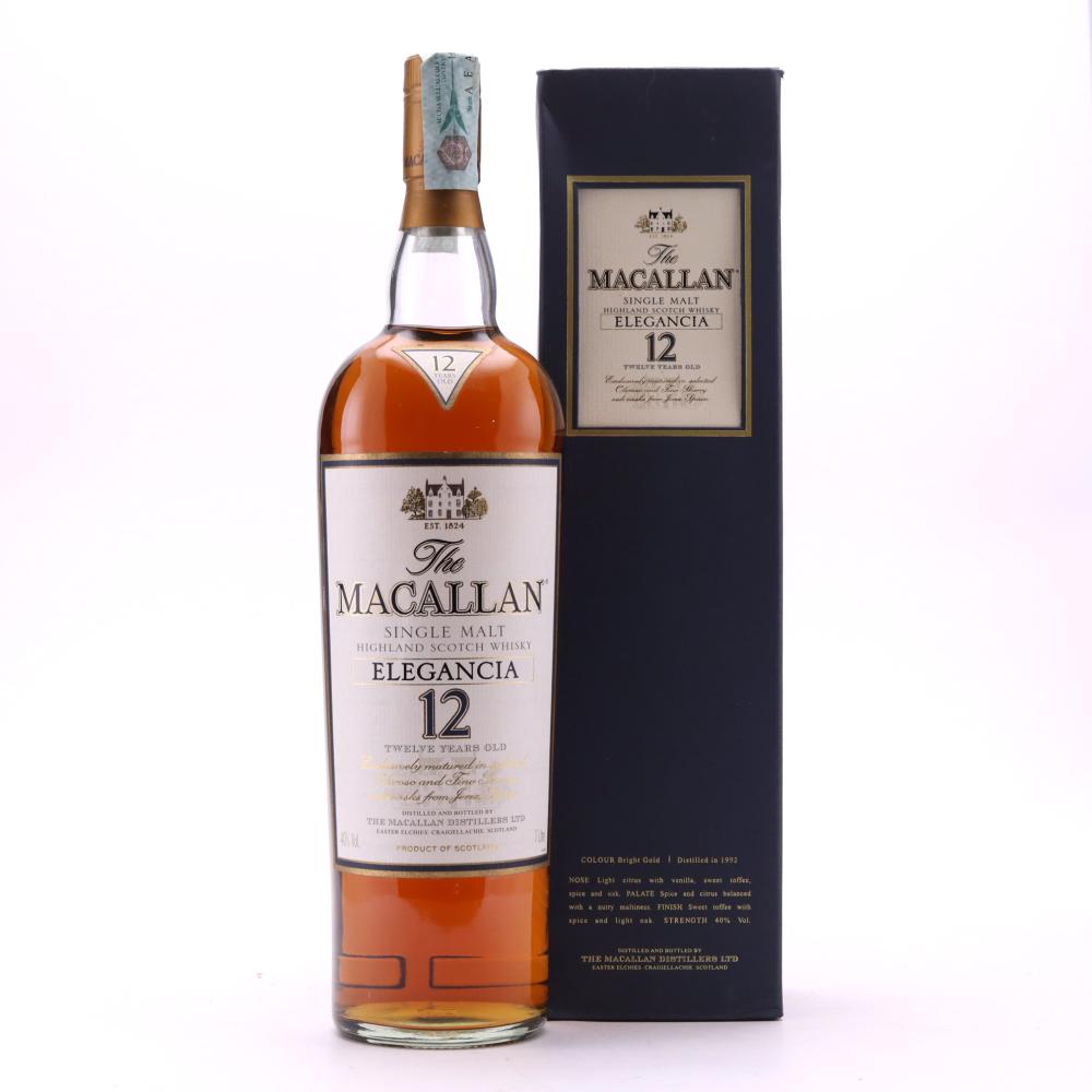 Macallan 1992 Elegancia 12 Year Old 1 Litre