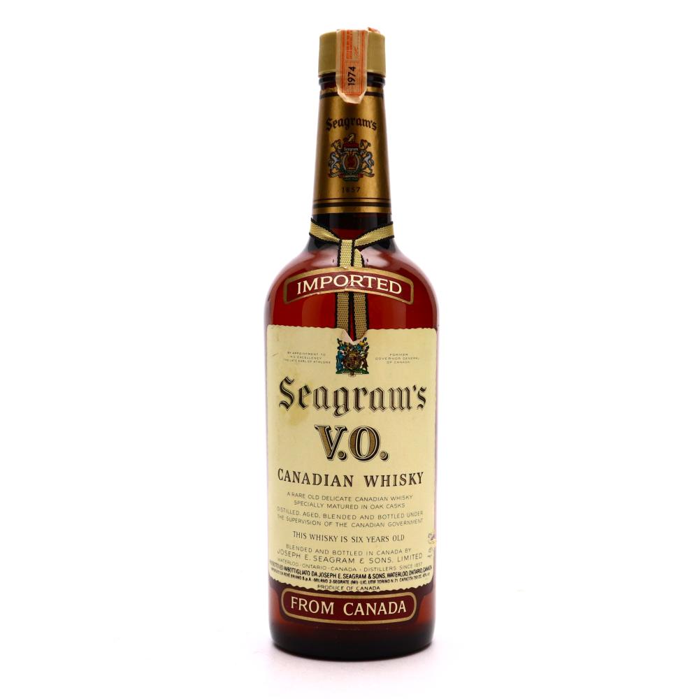 Seagram's VO 1974 Canadian Whisky