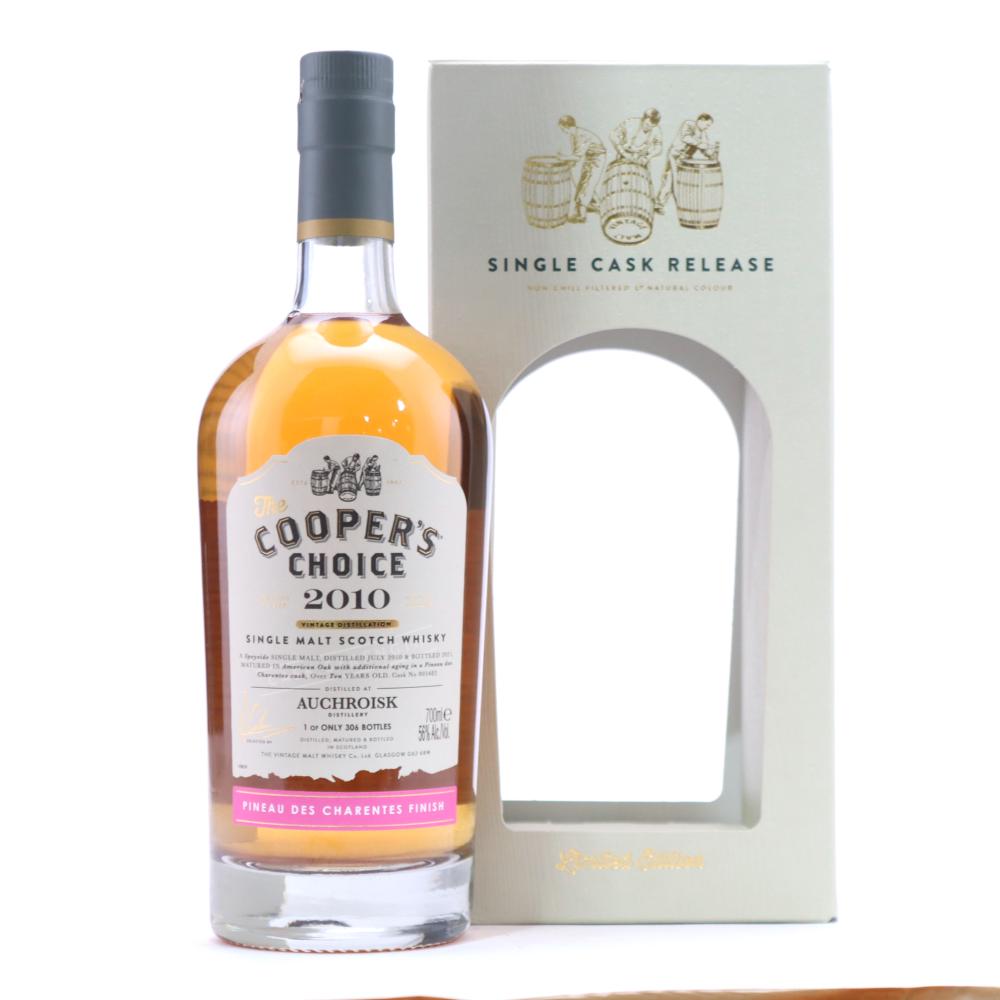 Auchroisk 2010 Cooper's Choice 10 Year Old Pineau Des Charentes Finish