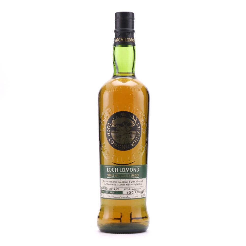 Loch Lomond 2007 Single Negro Barolo Cask / De Monnik Dranken 100th Anniversary