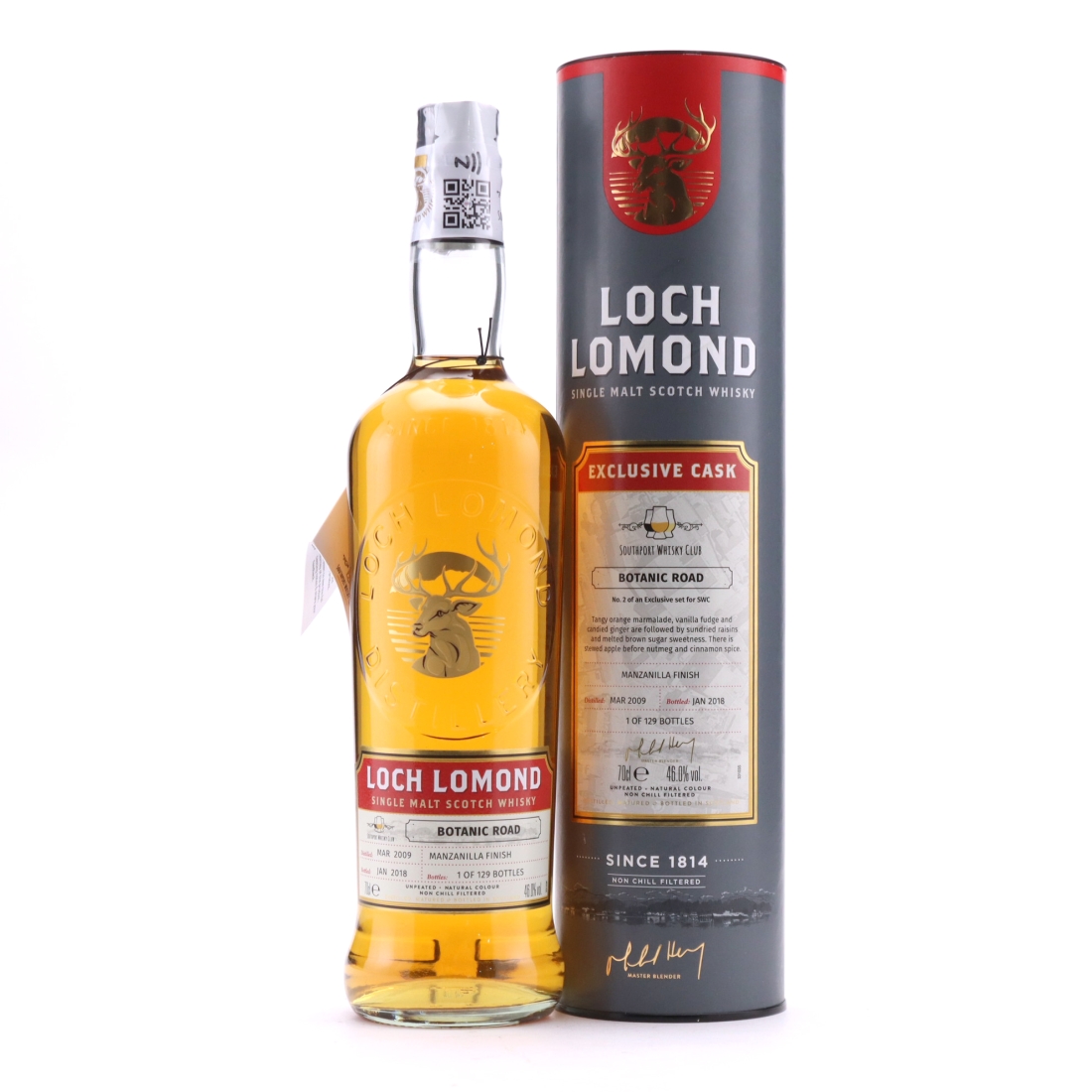 Loch Lomond 2009 Year Old Manzanilla Finish / Botanic Road