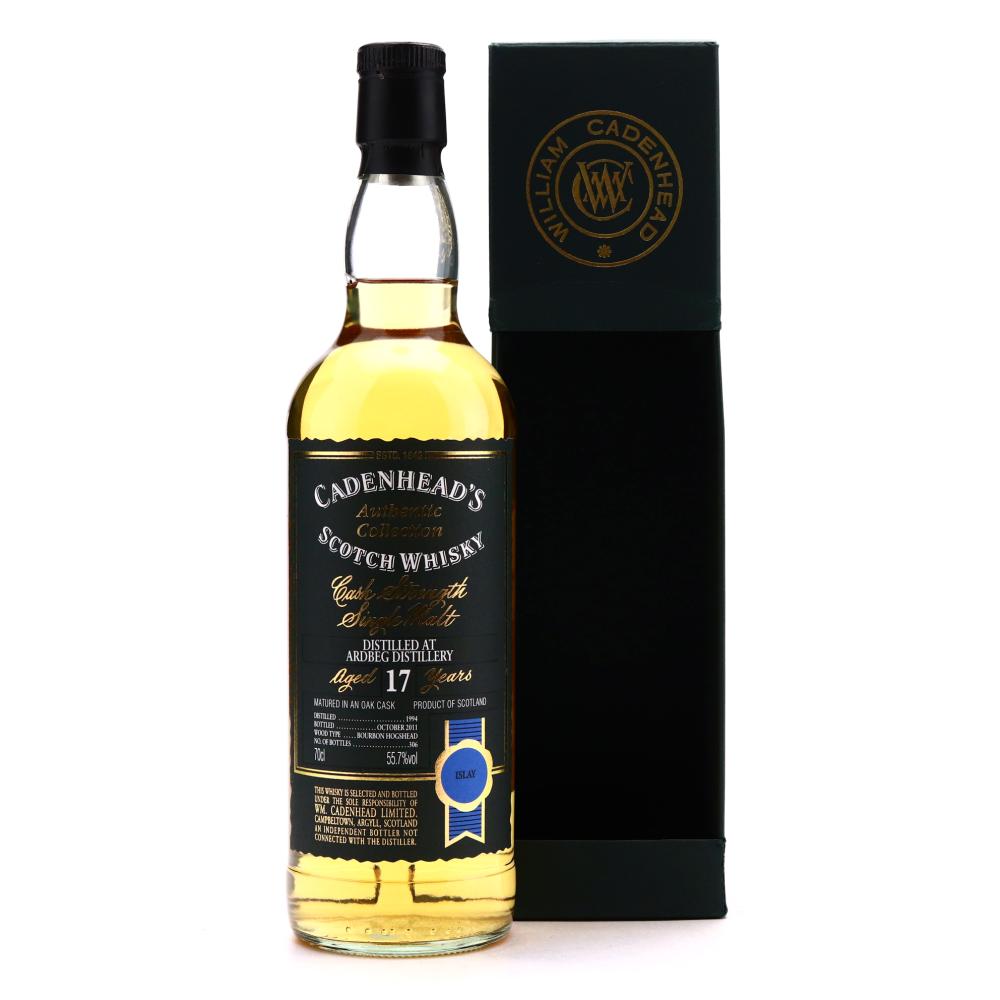 Ardbeg 1994 Cadenhead's 17 Year Old
