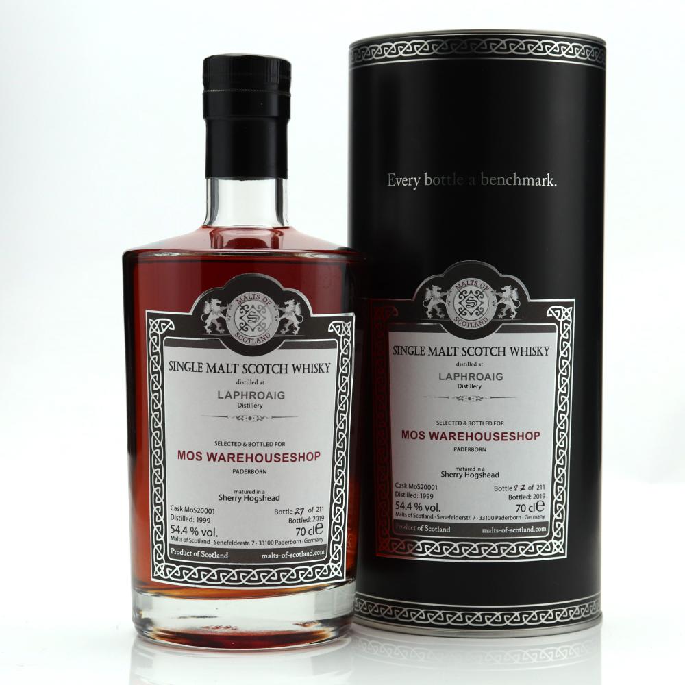 Laphroaig 1998 Malts of Scotland Sherry Hogshead / MoS Warehouseshop