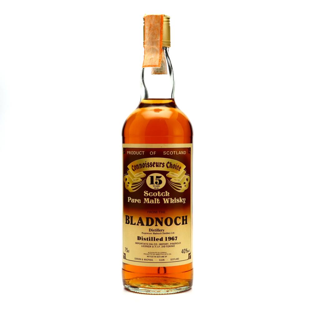 Bladnoch 1967 Gordon and MacPhail 15 Year Old / Co. Pinerolo Import