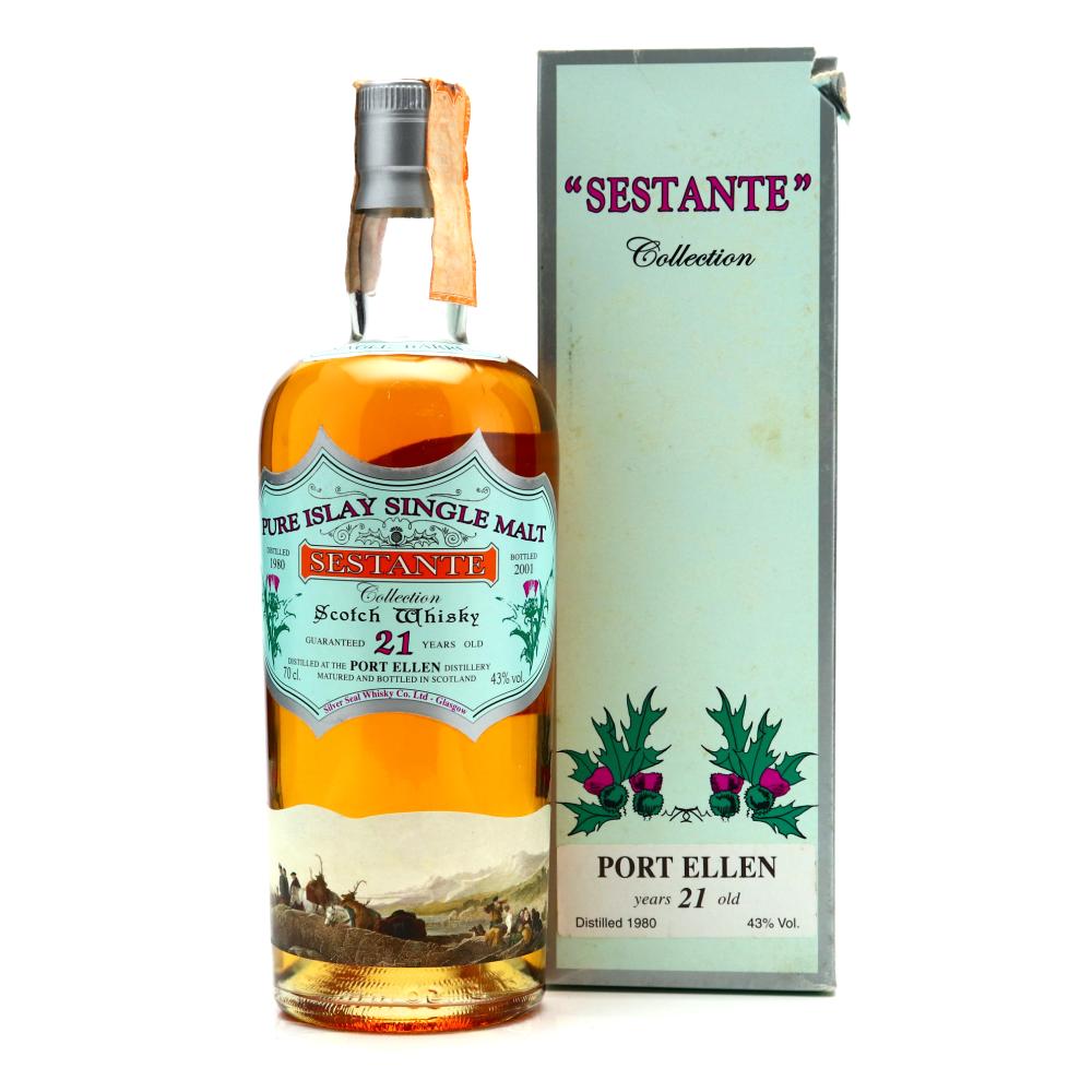 Port Ellen 1980 Silver Seal 21 Year Old 'Sestante' Collection