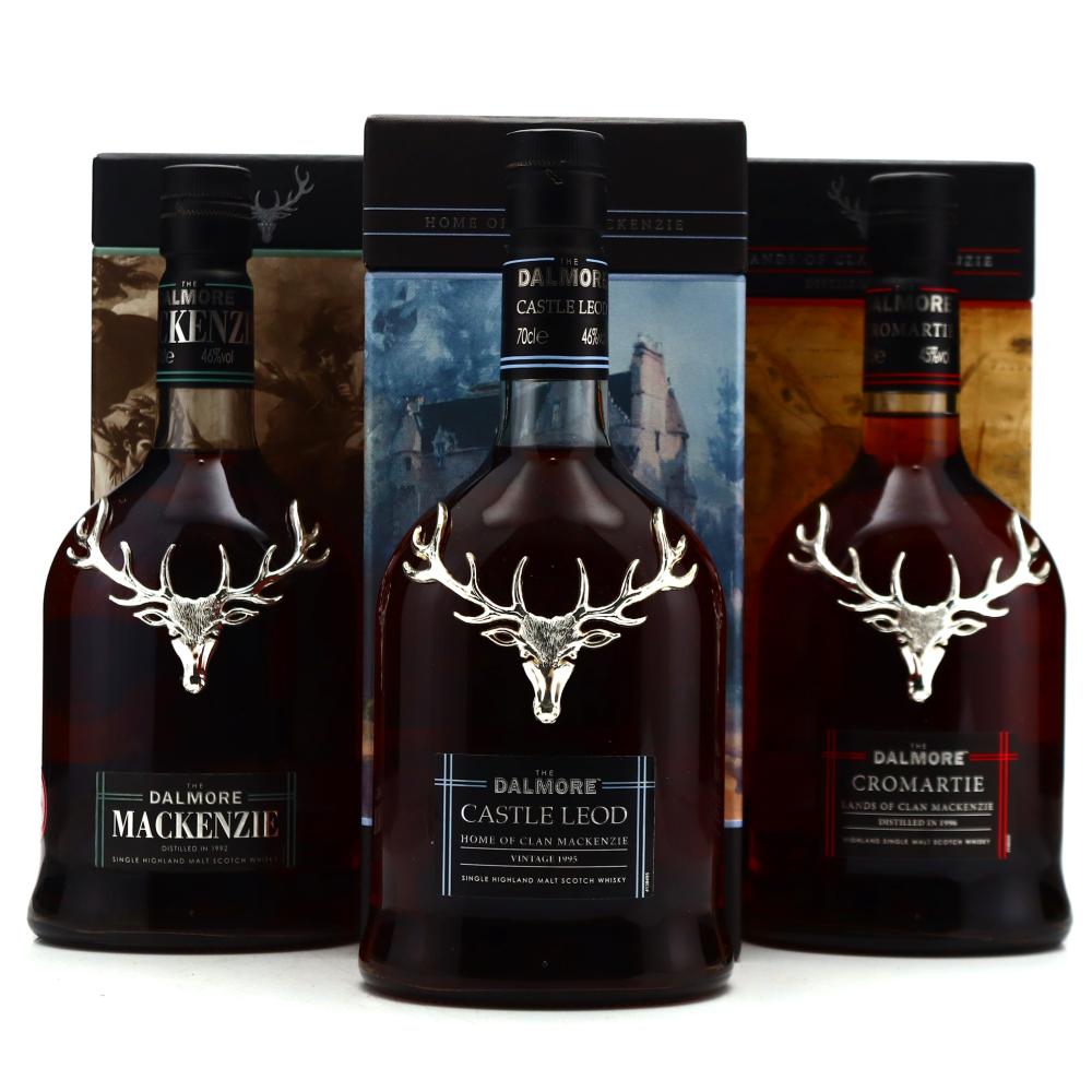Dalmore Clan Mackenzie Series 3 x 70cl / Mackenzie, Castle Leod & Cromartie