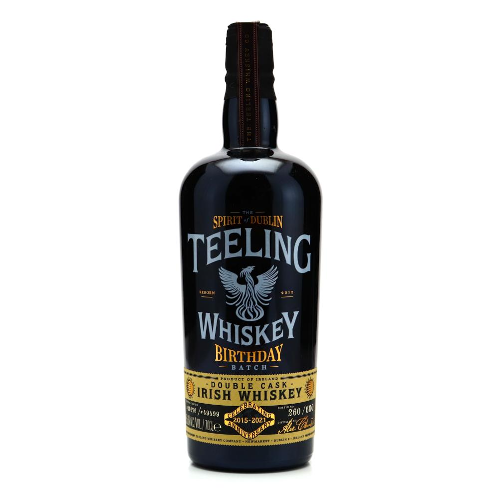 Teeling Double Cask Irish Whiskey Birthday Batch / 6th Anniversary
