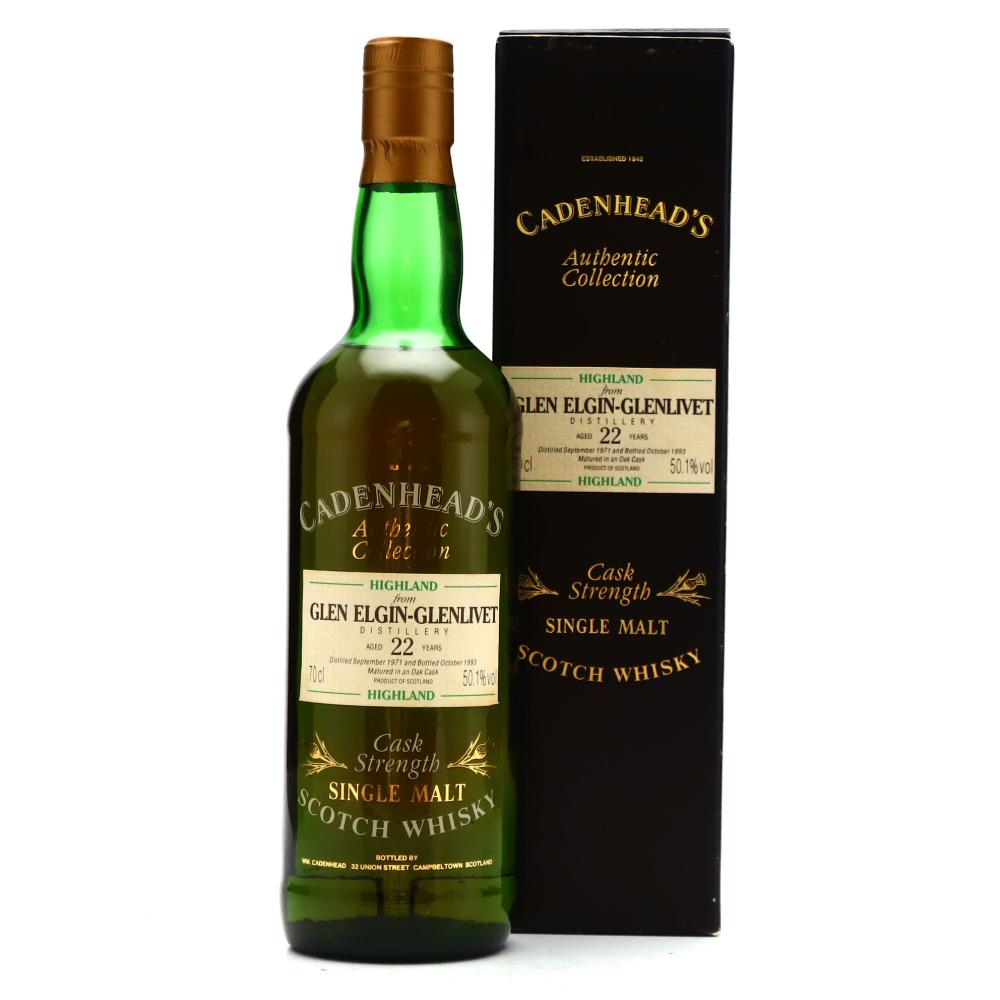 Glen Elgin 1971 Cadenhead's 22 Year Old