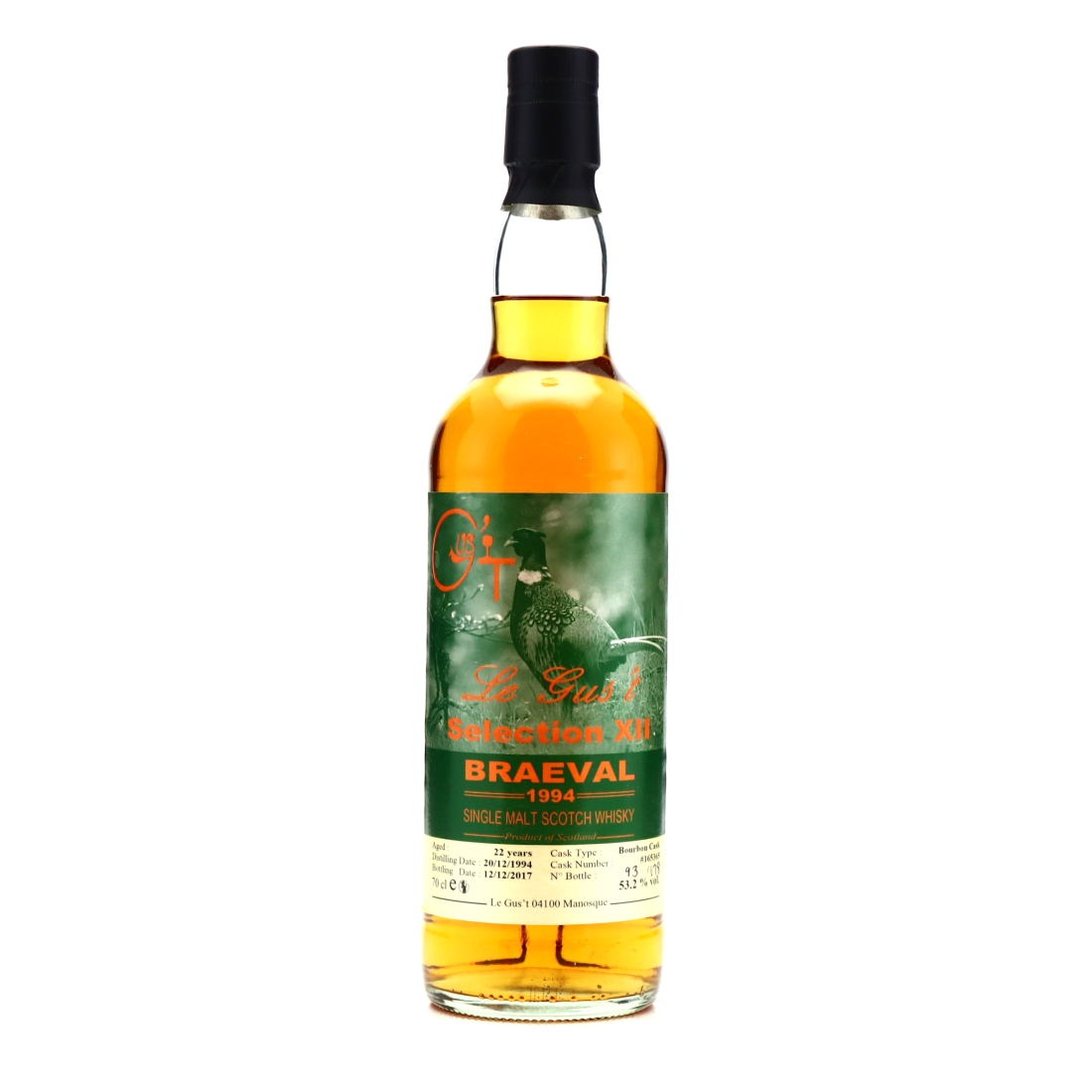 Braeval 1994 Le Gus't 22 Year Old