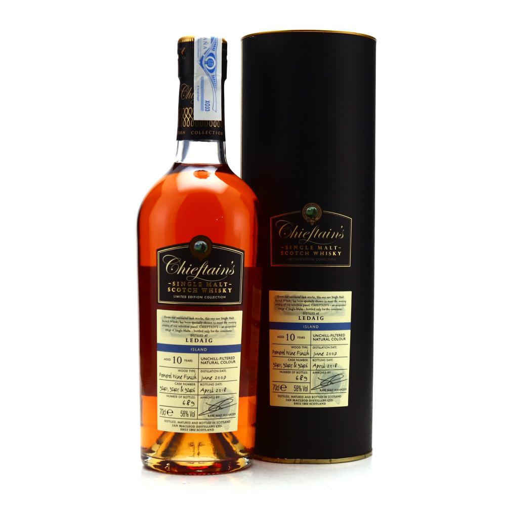 Ledaig 2007 Chieftain's 10 Year Old
