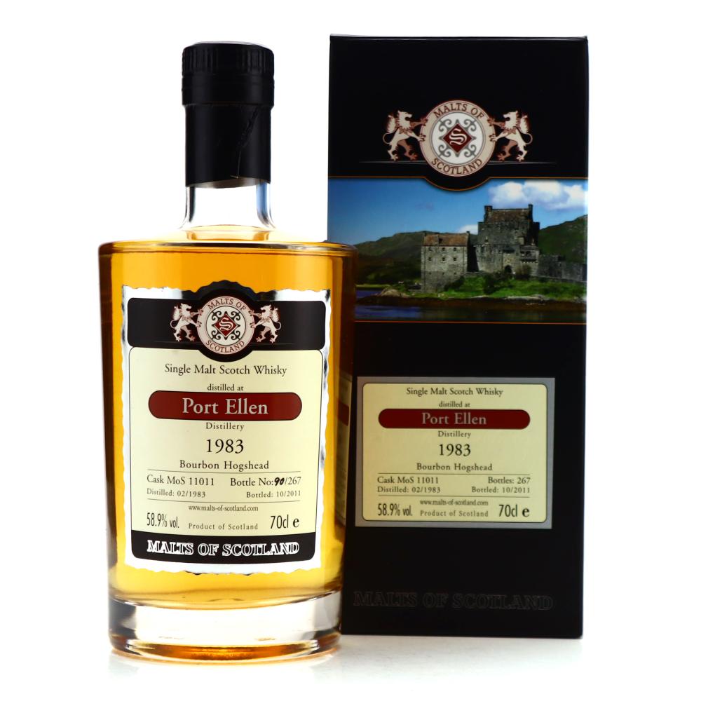 Port Ellen 1983 Malts of Scotland Bourbon Hogshead