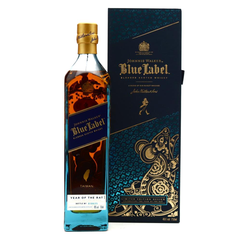 Johnnie Walker Blue Label Year of the Rat 75cl 2020