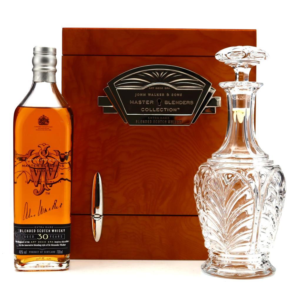 John Walker and Sons 30 Year Old Master Blenders Collection / Art Deco Era