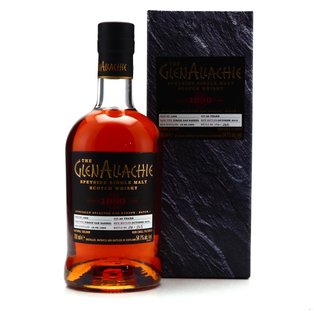 Glenallachie 1990 Single Virgin Cask 28 Year Old #1468 / Europe Batch 1