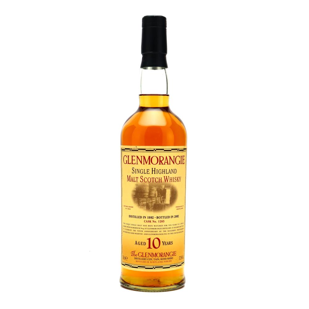 Glenmorangie 1992 Single Cask 10 Year Old #1285 / Partnership Bottling