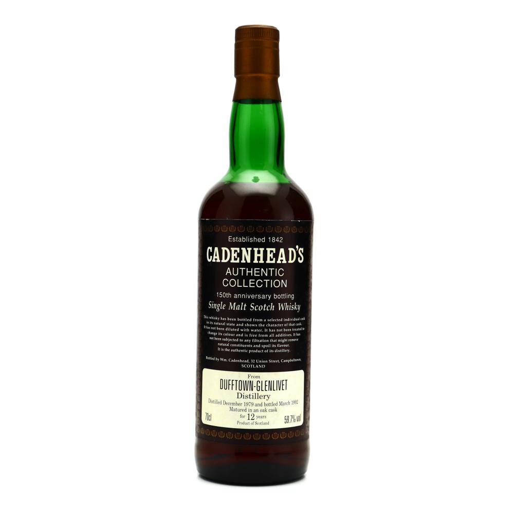 Dufftown 1979 Cadenhead's 12 Year Old / 150th Anniversary