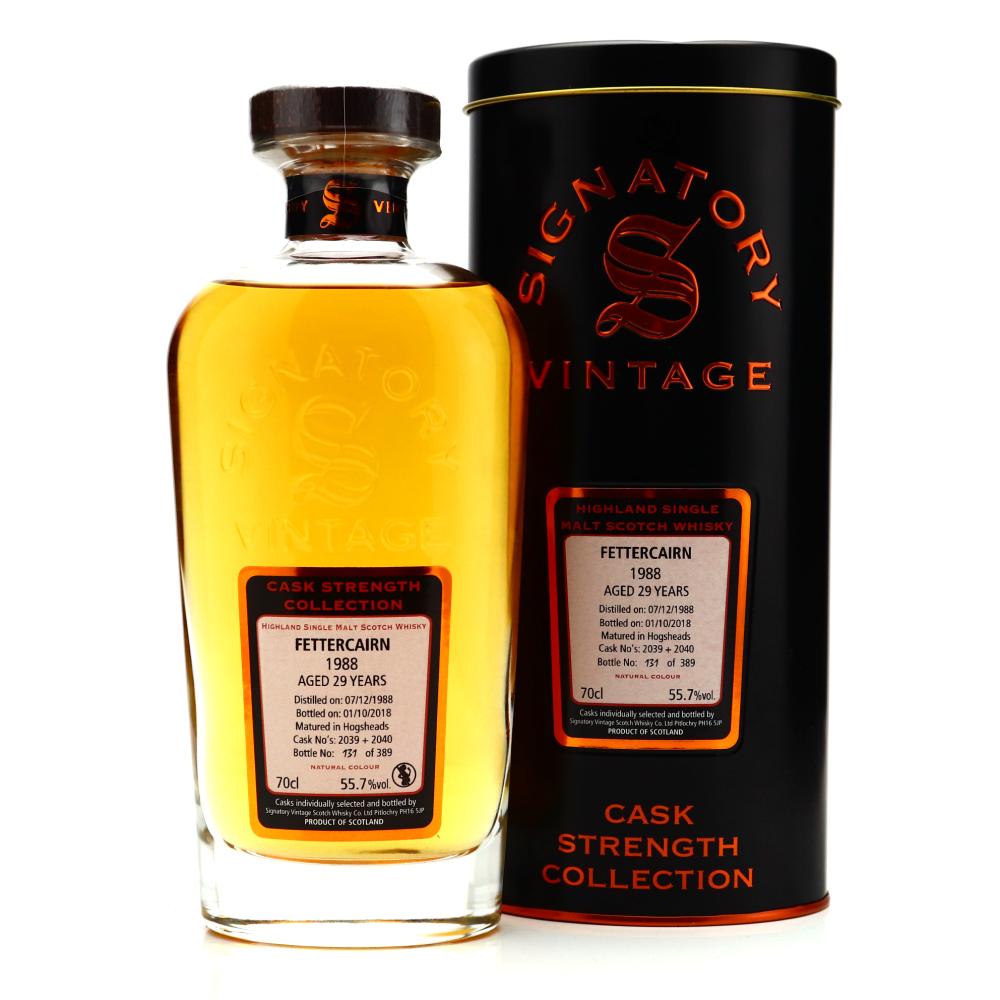 Fettercairn 1988 Signatory Vintage 29 Year Old Cask Strength