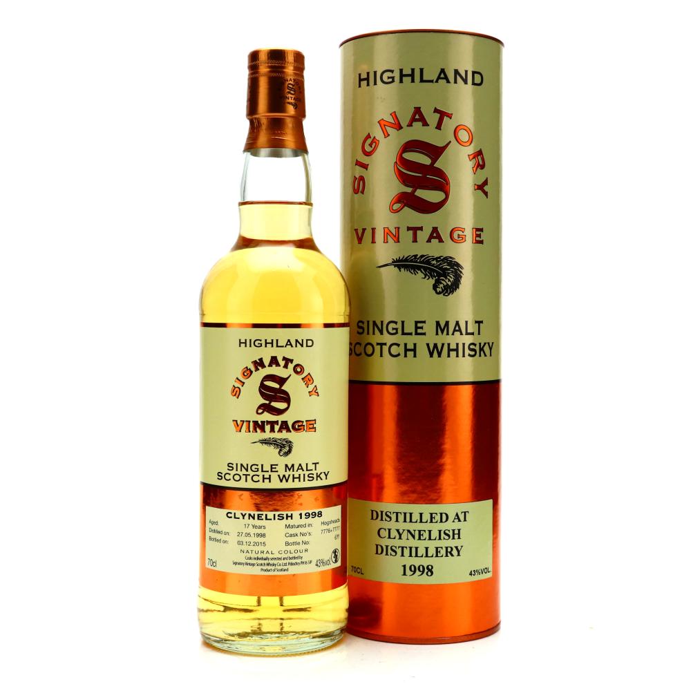 Clynelish 1998 Signatory Vintage 17 Year Old