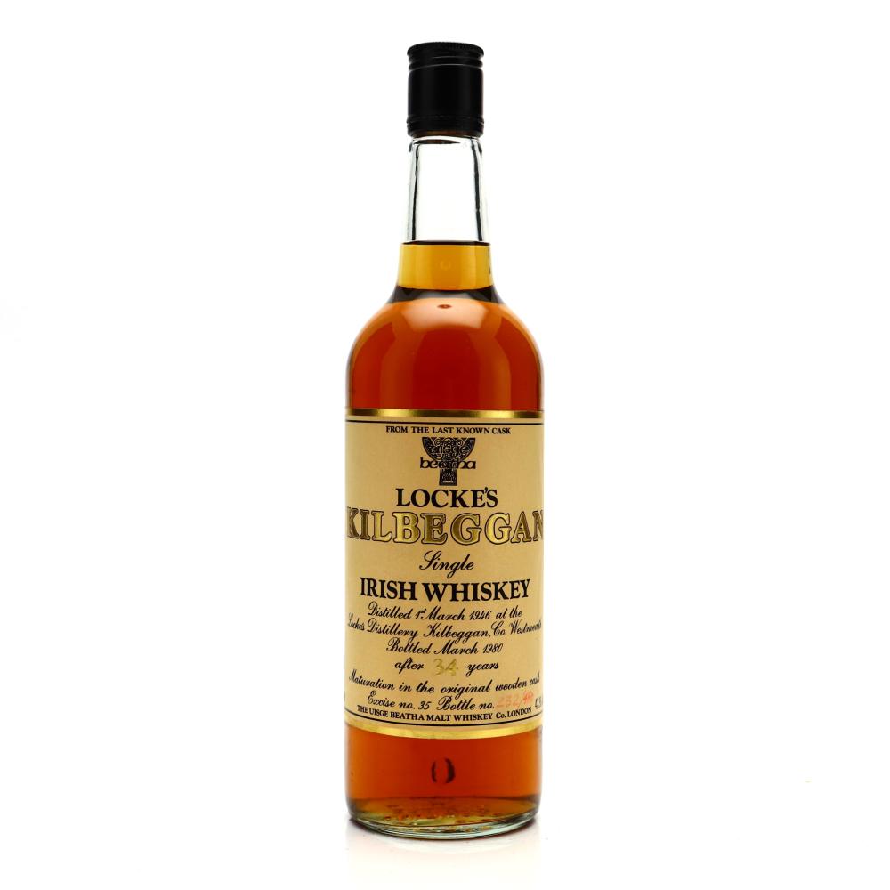 Locke's Kilbeggan 1946 Last Known Cask 34 Year Old