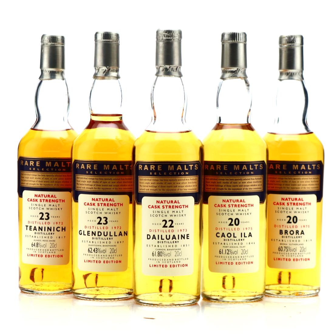 Rare Malts Selection Gift Pack 5 x 20cl / includes Brora
