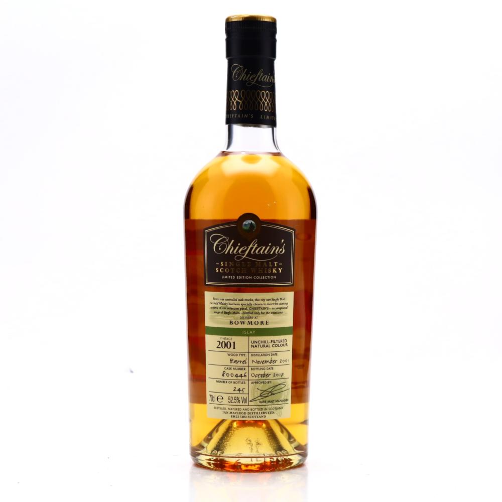 Bowmore 2001 Chieftain's 16 Year Old / Whiskimen