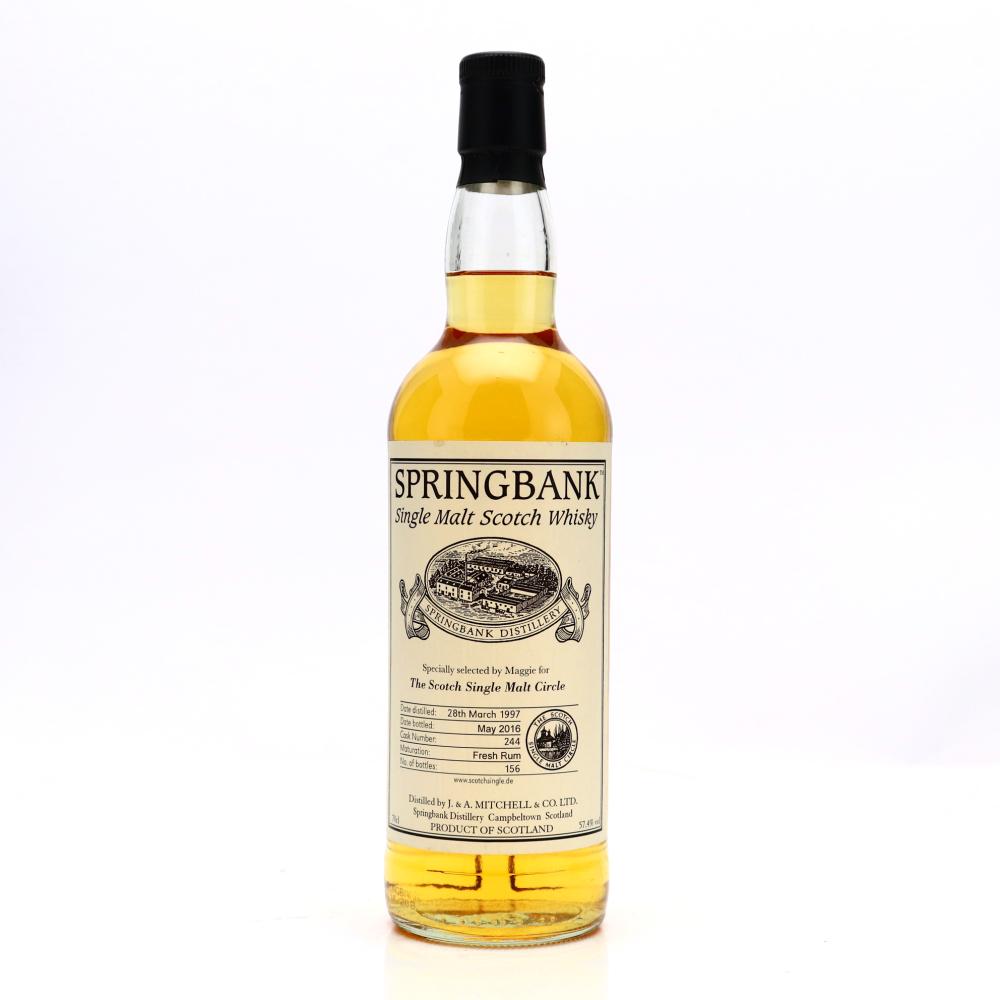 Springbank 1997 Private Rum Cask #244 / Scotch Single Malt Circle