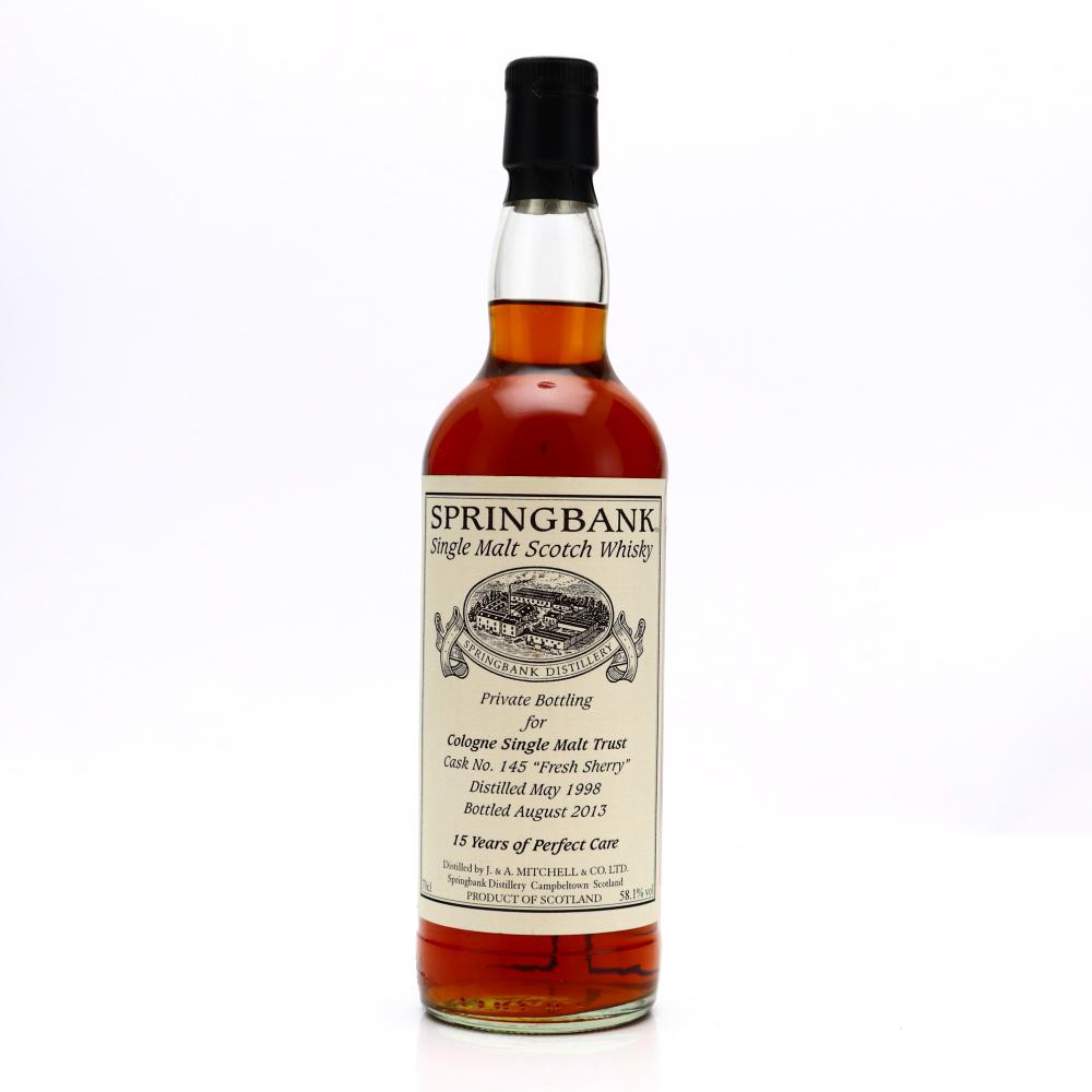 Springbank 1998 Private Cask 15 Year Old #145
